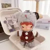 Solo ropa de muñeca: Colgante de muñeca de peluche de vinilo de la serie Hirono Road Log, conjunto de ropa para muñeca Hirono, abrigo, sombrero
