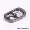 Diâmetro interno 12mm fivela japonesa cano oval banhado a prata antiga cano banhado a arma cor cartão fivela cano banhado a prata neblina fabricantes em estoque fivela