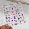 [Enquanto Durarem os Estoques] Magico Popular Atacado Dopamina Fresca Crianças Flor Nail Art Adesivos Papelaria Ferro