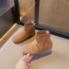 Botines Cortos de Moda para Niñas Otoño Nuevo Estilo Coreano Botas Birkenstock Vintage Botas Martin Casuales Elegantes para Niñas