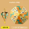 Varilla Recta de Fábrica Venta al por Mayor Paraguas de Dibujos Animados Paraguas Infantil Automático para Hombres y Mujeres Set Impermeable Parasol para Jardín de Infancia Paraguas con Mango Largo para el Sol