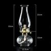 Pantalla de cristal lámpara retro de queroseno linterna cubierta de cristal especial de fábrica original resistente al viento de alta temperatura pantalla transparente