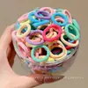 2026 Nuevas Gomas de Pelo Coloridas del Tamaño de un Pulgar, Bandas Elásticas de Alta Elasticidad para el Cabello de Niños Que No Dañan el Cabello, Cuerdas Versátiles para Cabello para Coletas Pequeñas