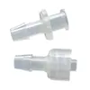 Conector Luer de Plástico Cabeza Luer Macho Hembra Uso de Laboratorio Rosca Interna Externa Luer Adaptador Conector para Tubo de Aire Tubo de Aire