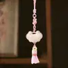 Brocado da Dinastia Song Feito à Mão Corda Tradicional Tecida à Mão Pingente Criativo para Bolsa Ornamento Cabacinha Estilo Chinês Meio do Outono Nova Chaveiro