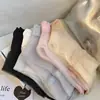 Calcetines Estilo Ballet para Mujer, Calcetines de Encaje Finos Transpirables para Verano a Media Pantorrilla, Calcetines Frescos de Seda de Cristal, Calcetines Versátiles para Mujer