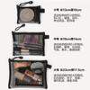 Bolsa de Malla Negra Transfronteriza para Mascotas con Cremallera para Lavar, Lápiz Labial, Maquillaje, Bolsa Cosmética de Viaje, Bolsa Pequeña para Tarjetas, Bolsa para Guardar Joyas