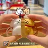 Linha de Arte Premium Filhote Magnético Que Nunca se Separa Item de Melhor Amigo Estilo Casal Adorável Chaveiro Adesivos de Cachorro Pingente
