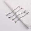 Corrente de Cauda de Aço Inoxidável 5cm Conjunto de Fecho Lagosta Corrente de Extensão para Pulseira Colar Feito à Mão DIY Materiais de Joalheria Acessórios