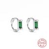 Pendientes de plata de ley S925 con hebilla de oreja, sencillos y modernos, recomendados por comerciantes, accesorios de boda, pendientes diarios.