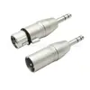 Sinusliv Plug de Áudio de 1/4 de Polegada 6.35mm Plug Estéreo/Mono Trs Ts para Xlr