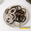 20 gomas para el cabello de otoño e invierno de alta elasticidad, sin costuras, banda de goma, cuerda para el cabello, anillo para el cabello para cola de caballo alta, venta al por mayor, anillo para toalla