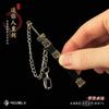 Espada antigua, micro arma, hombre, espada emperador, modelo de metal, mini llavero, colgante de aleación, espada china de 9 cm