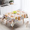 Mantel de Mesa para el Otoño y Acción de Gracias Transfronterizo Calabaza Tema de Otoño Decoración de Mesa Venta Directa de Fábrica Mantel