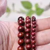 Sándalo Palo de Sangre 0.6/0.8/1.0mm*108 Cuentas Pulsera de Cuentas de Oración Budista para Hombres y Mujeres Pulsera de Cuentas de Oración al por Mayor para Recreación Cultural