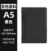 Cuaderno con logo personalizado, cubierta de alta calidad, cuaderno PU que cambia de color para reuniones de oficina, agenda A5, personalizable