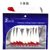 Cebos blandos de cola de T de fábrica cabeza roja blanca 5.5cm/7cm/9cm/12cm señuelos blandos de insectos de simulación suministros de pesca