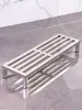 Macetero Sencillo Balcón Exterior Base de Soporte de una Sola Capa Estante Soporte de Piso para Flores Acero Inoxidable 304 Hierro Forjado Otro