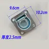 Placa Protectora de Contenedor de Camión Anillo de Arrastre Anillo de Fijación Furgoneta Remolque Compartimento Pequeño Modificado Hebilla de Anillo Horizontal Metabo