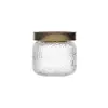 Bote para Té de Madera de Acacia Estilo Japonés Tapa con Textura Martillada Frasco Sellado de Vidrio de Alto Borosilicato Simple a Prueba de Humedad Jarra de Gran Capacidad para Granos