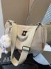 Bolso de Pana Transfronterizo para Mujer de Gran Capacidad 2025 Nuevo Versátil Casual de Hombro Cruzado Sensación de Alta Gama Bolso Dumpling