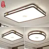 Iluminación Nueva China Madera Maciza Sala de Estar Luz de Techo 6 Nueva Estética Estilo Canción Estilo Chino Villa Hall Luz Otro