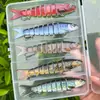 Caixa com Jogo de Varas de Pesca de Fábrica Transfronteiriça Peixe de Seções Múltiplas Isca de 8 Seções Isca de Afundar Equipamento de Pesca Rígido Personalização
