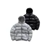 2026 Nueva Tendencia Europea y Americana Transfronteriza Street Hip-Hop Bordado de Letras Unisex Chaqueta Cálida de Algodón Venta al por Mayor Negro