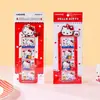 Yuemu 102819 Original Sanrio Familia Hello Kitty PVC Portatarjetas de Almacenamiento Colgante para Tarjetas de Estudiante Polaroid