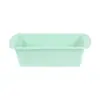 Conjunto de 4 Formas de Silicone para Bolo Forma de Pão Chiffon Quadrada Redonda Desmoldagem Fácil Ferramenta de Confeitaria DIY