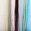 Venta al por mayor Cuentas de Vidrio de un Solo Color 4/6/8/10/12 mm Cuentas Sueltas Material de Jade Imitación Pulsera Cuentas Redondas Cuentas Espaciadoras Accesorios