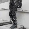 Overol con Tirantes Diablo Moda Masculina Marca Popular Piernas Sueltas Distintivo Calle Moda Coreana Hip Hop Pantalones Hip-Hop