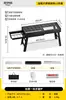 Acero Inoxidable 304 Exterior Portátil Engrosado Fogata Parrilla Barbacoa Estufa de Carbón Parrilla a Leña Parrilla Barbacoa para Uso en Casa