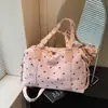 Bolsa de Viagem para Curta Distância para Mulheres, Grande Capacidade, Bolsa de Mão Leve, Separação Úmido/Seco, Bolsa para Esportes e Fitness, Bolsa de Bagagem para o Dia a Dia