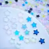 Decoraciones para Uñas de Estrella de Cinco Puntas Decoraciones de Uñas de Resina con Forma de Estrella Accesorios de Decoración para Fundas de Teléfono de Uñas DIY