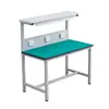Suministro de módulo lineal antiestático para banco de trabajo mesa de mantenimiento de acero inoxidable mesa de inspección con luz consola de taller fabricantes
