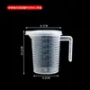 Nueva taza medidora con tapa, tienda de té con leche, suministros, taza medidora para hornear de gran capacidad de 5000 ml con escala, espesamiento resistente a altas temperaturas