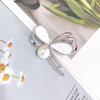 Broche de mariposa antifritilar de alta gama, alfiler de perla antiexposición, alfiler de ramillete en stock, fábrica, venta al por mayor, accesorios de ropa
