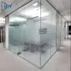 Mamparas de Cristal Modulares con Marcos Extremadamente Estrechos, Divisores de Cristal para Oficinas, Mamparas Altas Estrechas, Aislamiento Acústico, Servicio Integral