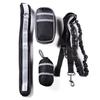 Roupa Esportiva para Cães Coleira Retrátil Refletiva para Animais de Estimação Bolsa de Cintura Corrida Noturna Coleira para Passeio de Cães Bolsa de Treino Multifuncional