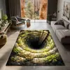 Alfombrilla de suelo de terciopelo de cristal estilo americano para entrada de casa, felpudo decorativo resistente al desgaste para sala de estar y dormitorio, alfombra resistente a la suciedad