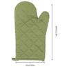 Guantes Aislantes de Calor para Horno de Microondas Personalizados Juego de Cuatro Piezas, Tapetes Aislantes de Calor de Color Sólido Resistentes a Altas Temperaturas, Guantes Anti-quemaduras de Cocina para Hornear