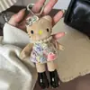 Bolsa Colgante Hello Kitty Piernas Largas Fragancia Ligera Muñeca de Peluche Dibujos Animados Lindo Llavero de Corazón Colgante de Regalo