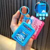 Chaveiro Pingente Caixa Surpresa Ejetor Caixa Brinquedo Divertido Chaveiro Criativo Máquina de Garra Pequeno Presente Atacado