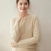 100% Cachemir Puro Tejido de Punto para Mujer Raglán Cuello Redondo Tejido de Punto de Cachemir Holgado Suave Cera Prendas de Punto Base Moda Cálida Tejido de Punto