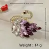 Broche de Mariposa de Diamantes de Colores, Broche de Pájaro de Diseño Simple de Alta Gama, Accesorios de Ropa para Mujer, Broche de Joyería para Corsage