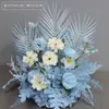 Flores para el camino de la boda flores para la mesa del hotel macetas bolas de flores decoración del escenario de la boda arte floral terminado