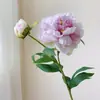 Flores de Peonía Artificiales de Alta Gama, Arreglos de Peonías Falsas para Decoración de Sala de Estar y Mesa de Comedor, Ramos y Arte Floral al por Mayor