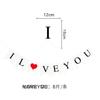 Bandera Decorativa de Amor para el Día de San Valentín Te amo Propuesta de Amor Banner de Boda Bandera Decorativa para Maletero