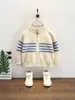 1575 Suéter Cardigan para Niños Primavera, Otoño e Invierno Nuevo de Moda Genial Cardigan de Punto para Niños Atuendo de Invierno Elegante Chaqueta con Cremallera para Bebé